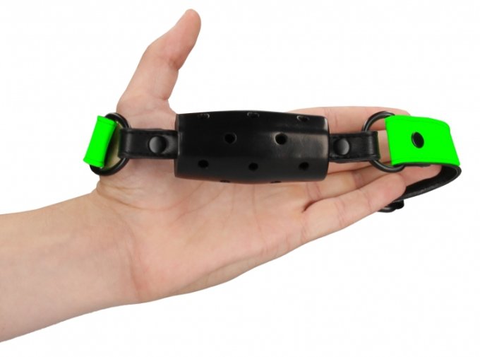 Bâillon Cylindre phosphorescent Glow 7.5cm