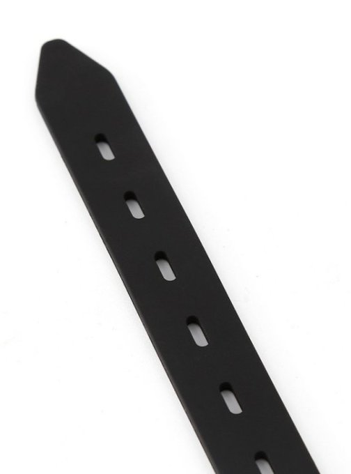 Bâillon en silicone Zen Open Noir-Rouge