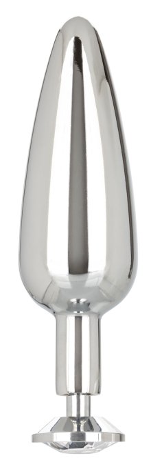Ballstretcher et Plug bijou en métal Slim Star Fucker 9 x 2.8cm