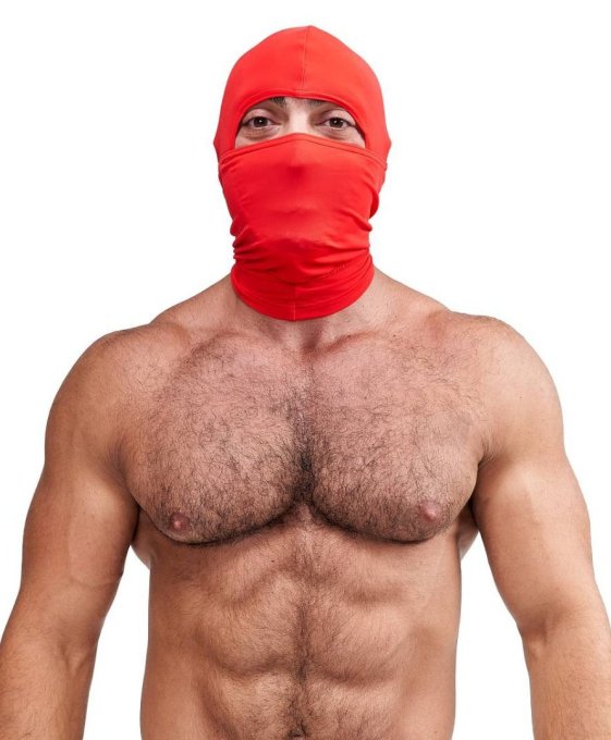 Cagoule en lycra Mister B Rouge
