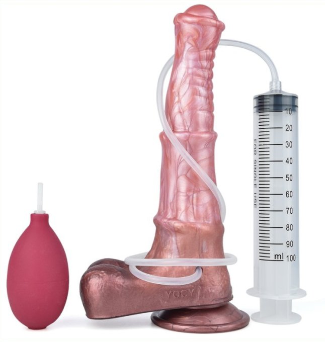 Gode Horse Éjaculateur Squirt Little Jump 20 x 5cm