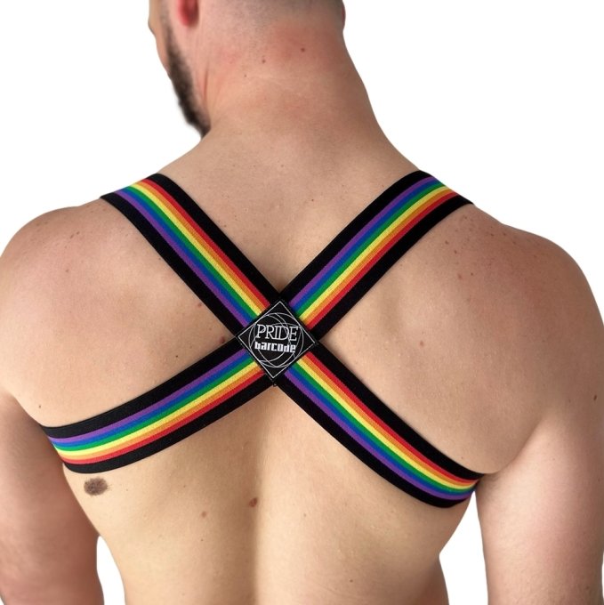 Harnais élastique Pride Eternity Noir