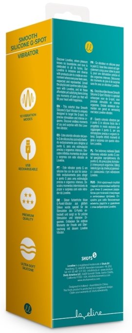 Stimulateur Point G Tealblue 13 x 3.5cm